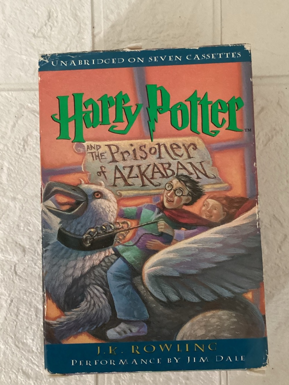 2000 Harry Potter And The Prisoner of Azkaban - 7 Cassette Set Audio Book Dale